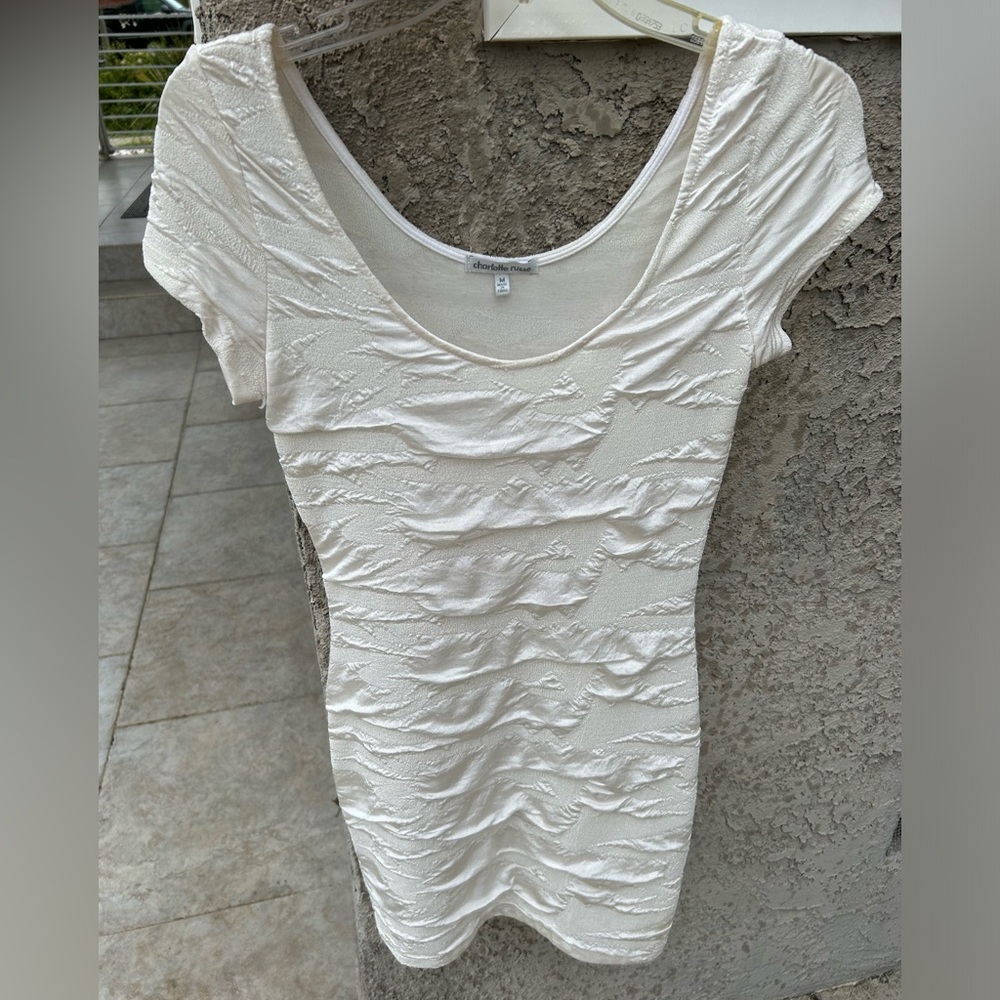 Charlotte Russe Dress, Size M, White
